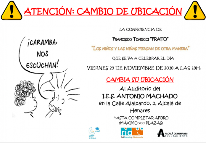 el-reconocido-psicopedagogo-italiano-francesco-tonucci-impartira-el-viernes-una-conferencia-en-el-auditorio-del-ies-antonio-machado