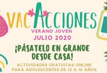 Arranca el Programa “VACACCIONES 2020” con toda una oferta de talleres, cursos y actividades